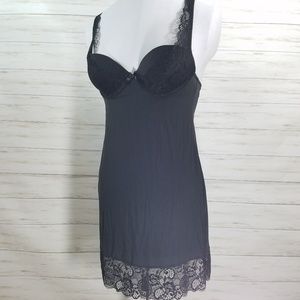 Victoria's Secret Midnight Lace Slip